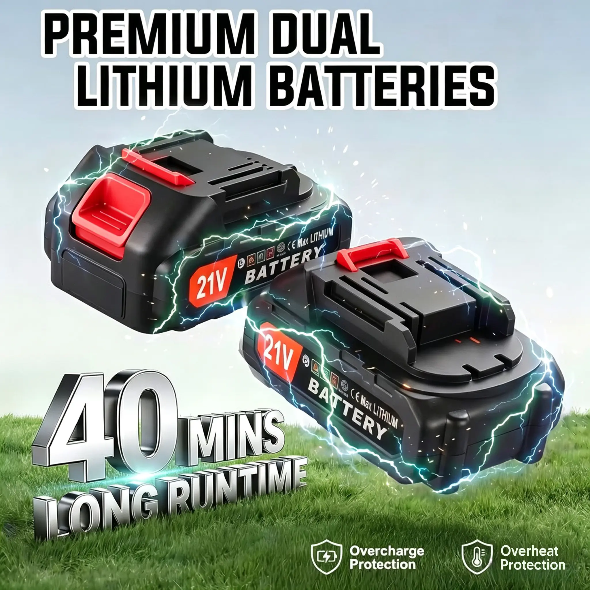 Poweraxis lawn mower