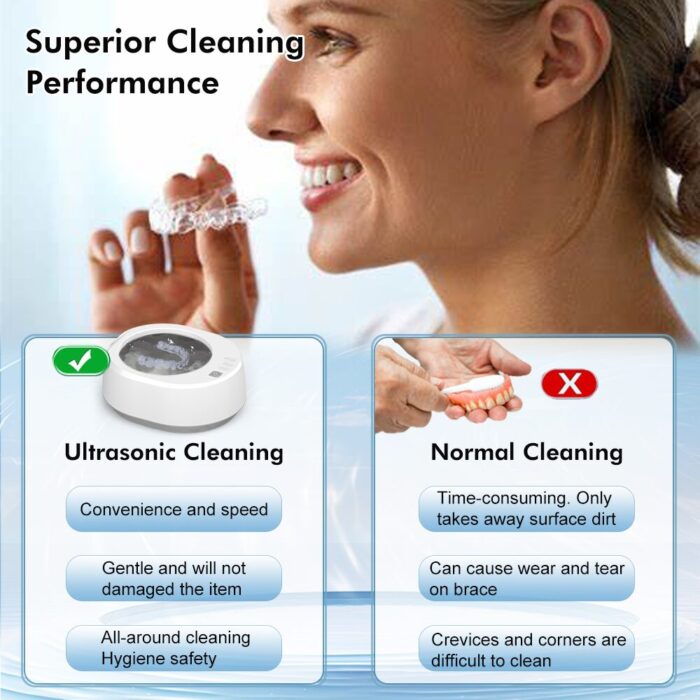 2024 Upgraded Dental Pod Ultrasonic Cleaner - Image 6