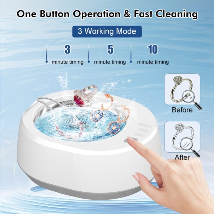 2024 Upgraded Dental Pod Ultrasonic Cleaner - Image 5