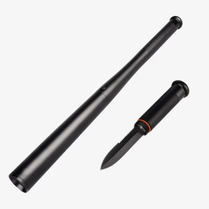 baseball bat with led flashlight for car/outdoor
