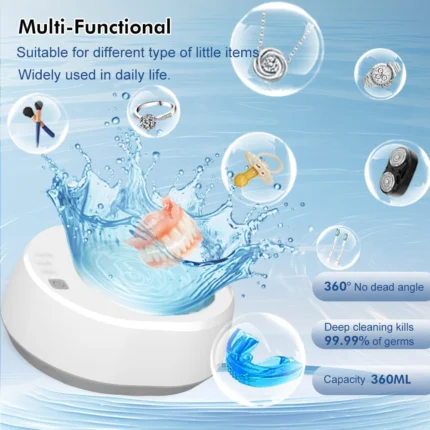 2024 upgraded dental pod ultrasonic cleaner