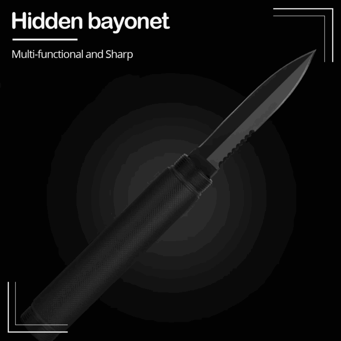 baseball bat with led flashlight for car/outdoor