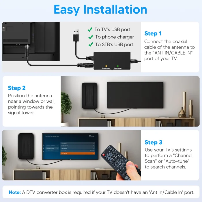 aquario digital tv antenna for local channels