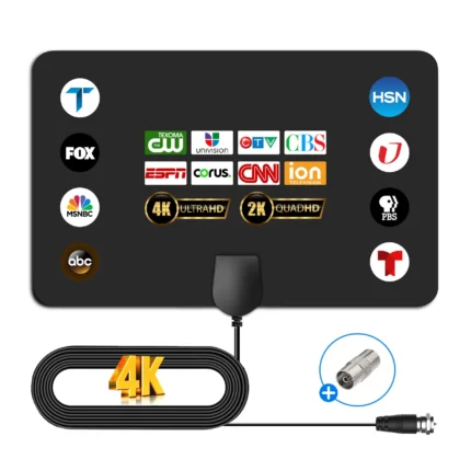 amplified hd digital tv antenna with signal booster