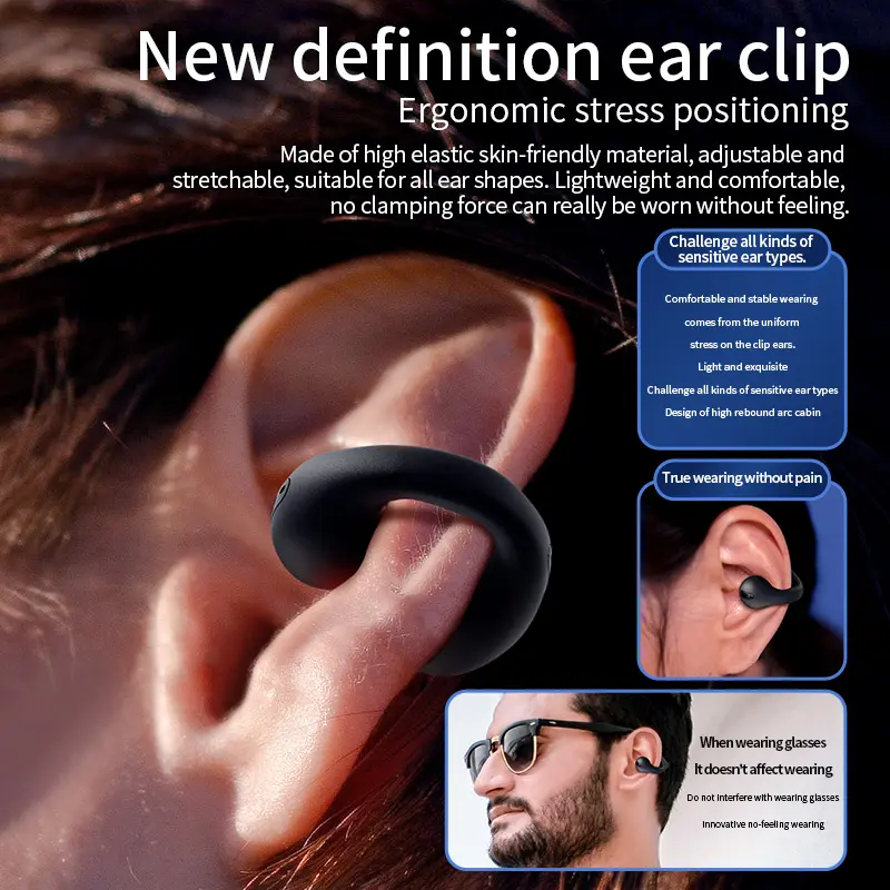 clip on open ear headphone ec12 clip on open ear headphone ec12