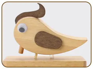 creative woodpecker door knocker